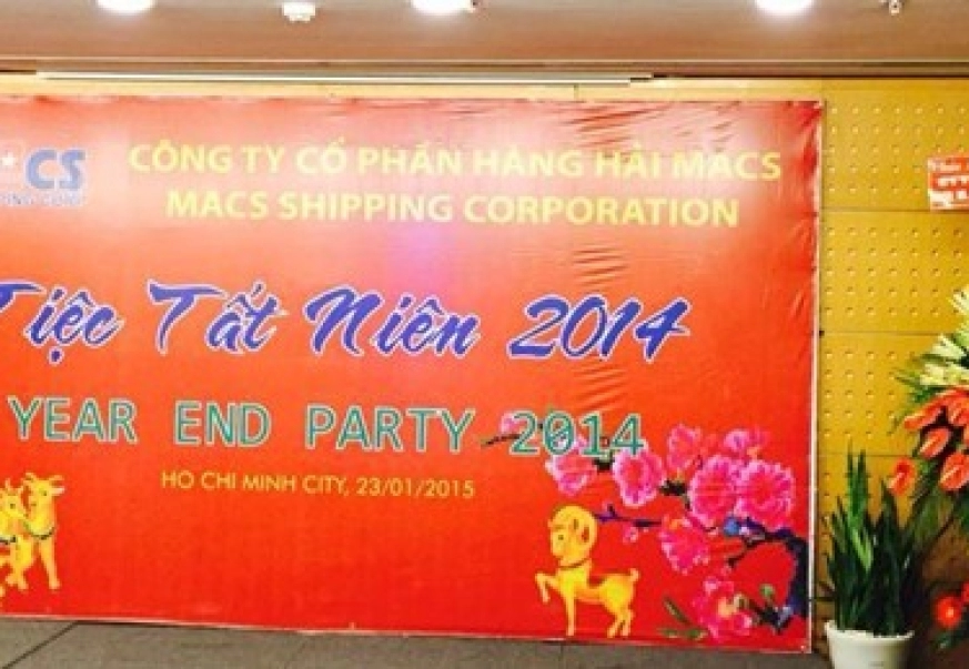 Công ty Cổ phần Hàng hải Macs tổ chức tiệc tất niên 2014