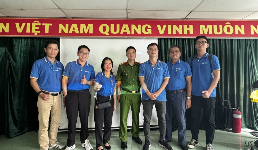 CBNV Công Ty Cổ Phần Hàng Hải MACS Hoàn Thành Khóa Huấn Luyện Nghiệp Vụ PCCC VÀ CNCH Năm 2026