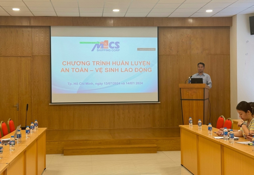 Công ty Cổ phần Hàng hải MACS tổ chức huấn luyện định kỳ An toàn, vệ sinh lao động năm 2024