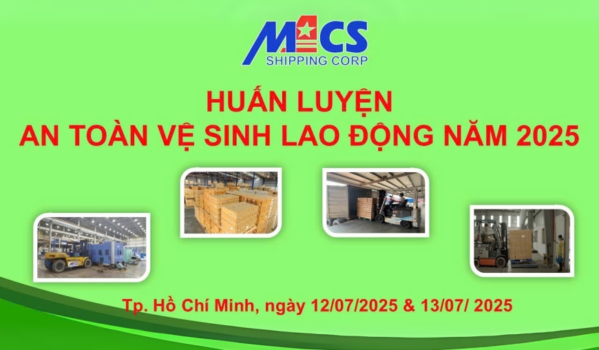Công ty Cổ phần Hàng hải MACS tổ chức huấn luyện định kỳ An toàn, vệ sinh lao động năm 2025