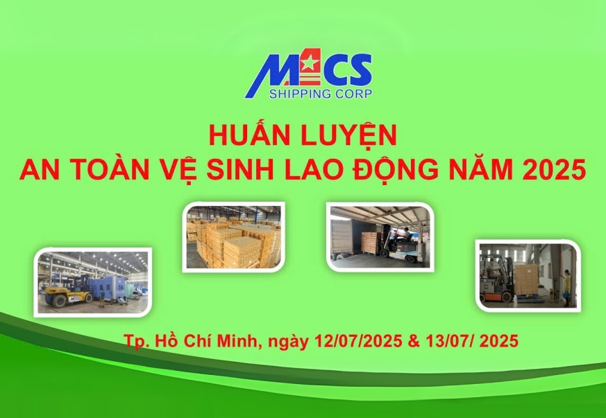 Công ty Cổ phần Hàng hải MACS tổ chức huấn luyện định kỳ An toàn, vệ sinh lao động năm 2025