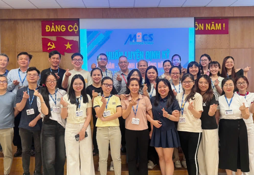 ​Công ty Cổ phần Hàng hải MACS tổ chức huấn luyện định kỳ An toàn, vệ sinh lao động nhóm 3 và nhóm 4 năm 2026 cho CBNV