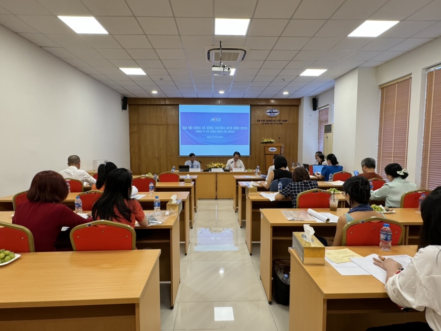 Công ty Cổ phần Hàng hải MACS tổ chức thành công Đại hội Đồng Cổ Đông thường niên năm 2024