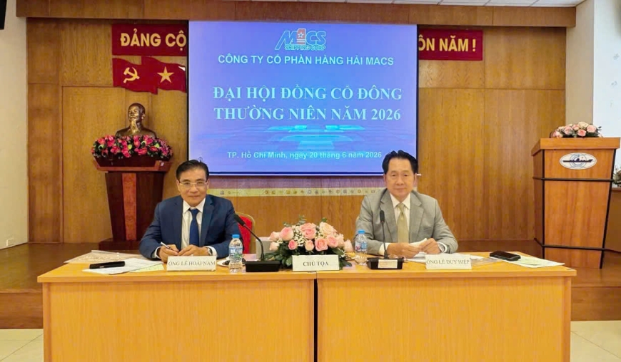 Công ty Cổ phần Hàng hải MACS tổ chức thành công Đại hội Đồng Cổ Đông thường niên năm 2026