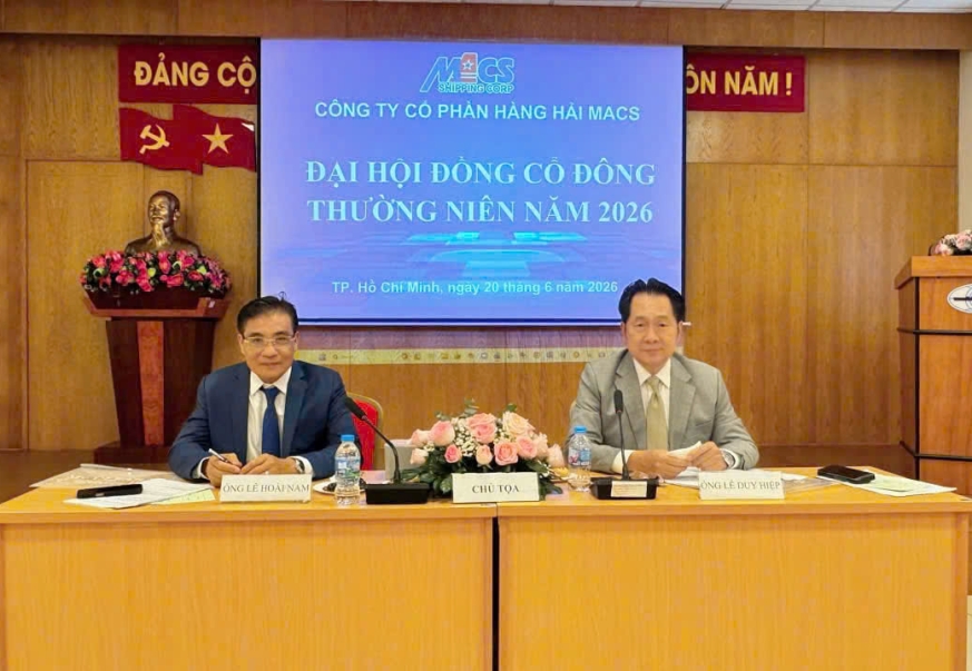 Công ty Cổ phần Hàng hải MACS tổ chức thành công Đại hội Đồng Cổ Đông thường niên năm 2026