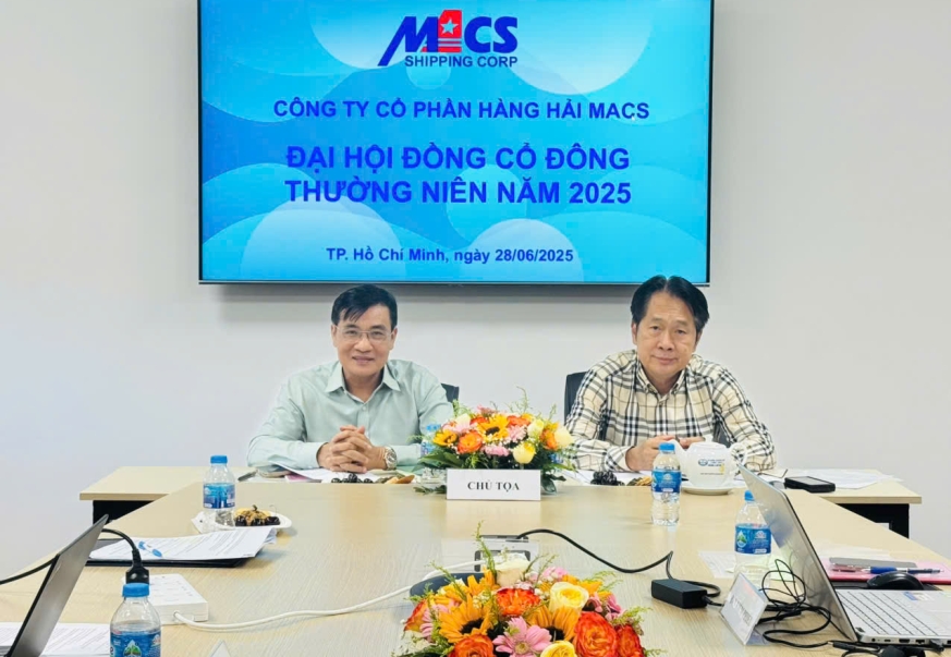 Công ty Cổ phần Hàng hải MACS tổ chức thành công Đại hội Đồng Cổ Đông thường niên năm 2025